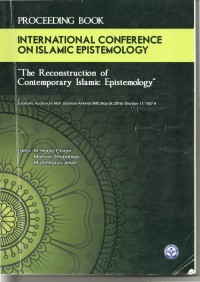 Proceeding Book International Conference On Islamic Epistemology