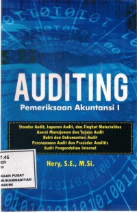 Auditing Pemeriksaan Akuntansi 1