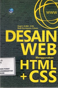 Desain Web menggunakan HTML + CSS