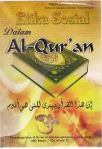 Etika Sosial Dalam Al-Qur'an