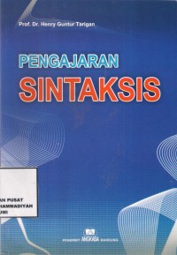 Pengajaran Sintaksis