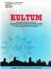 Kultum : kumpulan tulisan para dosen universitas muhammadiyah sukabumi dalam interprestasi pemahaman tentang islam untuk pengetahuan dan kehidupan