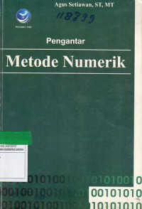 Pengantar Metode Numerik