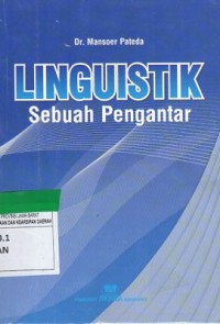 Linguistik sebuah pengantar