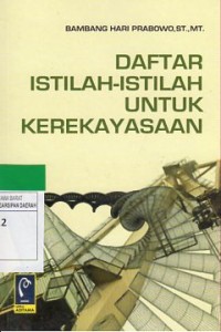 Daftar Istilah-Istilah Untuk Kerekayasaan