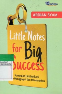 Little Notes For Big Success