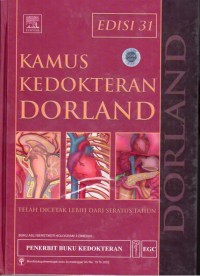 Kamus Kedokteran Dorland Edisi 31