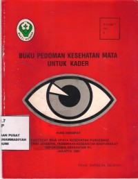 Buku Pedoman Kesehatan Mata untuk Kader