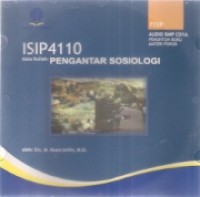 CD : ISIP4110 Mata Kuliah : pengantar sosiologi