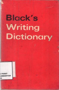 Black's  Writing Dictionary