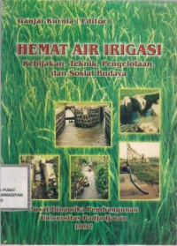 Hemat Air Irigasi