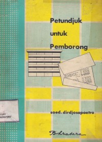 Petunjuk Untuk Pemborong