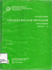 Materi Pokok
Strategi Belajar Mengajar