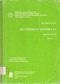 Materi Pokok
pendidikan Kewiraan