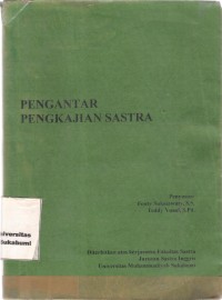 Pengantar Pengkajian Sastra