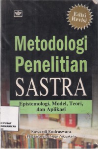 Metodologi Penelitian Sastra