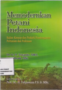 Memoderenkan Petani Indonesia