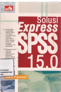 Solusi Express SPSS 15.0