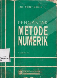 Pengantar Metode Numerik