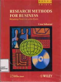 Research Methode For Business Buku 2 Edisi 4