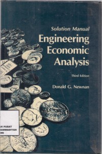 Solution Manual Engineering conomic Analysis