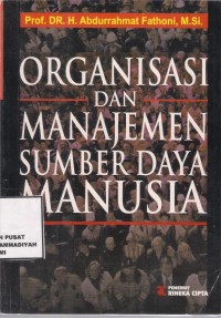 Organisasi & Manajemen Sumberdaya Manusia