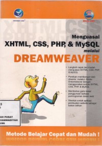 Menguasai XHTML, CSS, PHP, & MySQL melalui Dreamweaver