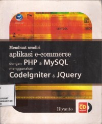 Membuat Sendiri Aplikasi e-Comerce dengan PHP & MySQL menggunakan Codelgniter dan Jquery