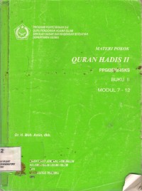 Materi pokok Qur'an Hadist