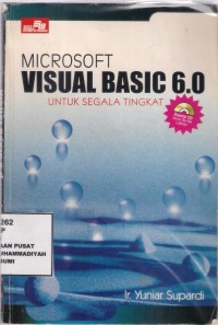 Microsoft Visual Basic 6.0 Untuk Segala Tingkat