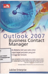 Autlook 2007 Business Contact Manager