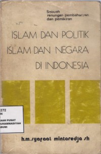 Islam & Politik, Islam & Negara di indonesia