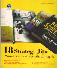 18 Strategi Jitu Memahami Teks Berbahasa Inggris