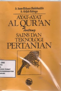 Ayat-Ayat Al-qur'an tentang Sains dan Teknologi Pertanian