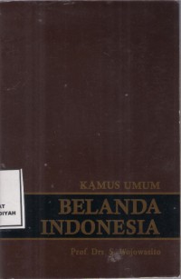 Kamus Umum Belanda - Indonesia