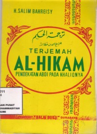 Terjemah Al-Hikam Pendekatan Abdi Pada Khaliqnya