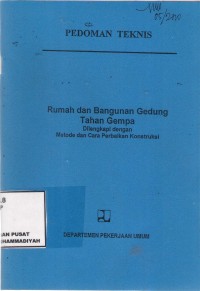 Rumah dan Bangunan Gedung Tahan Gempa