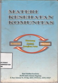 Materi Kesehatan Komunitas