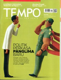 Tempo: politik perkasa panglima baru