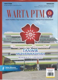 Majalah: Warta PTM: Beragama yang Mencerahkan Tanwir Muhammadiyah