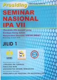 Prosiding Seminar Nasional IPA VII