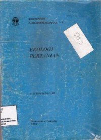 Ekologi Pertanian