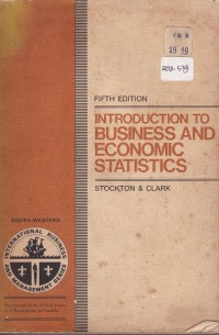 Introduction to Business and Economic Statistics