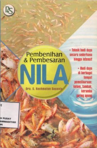 Pembenihan & Pembesaran Nila