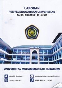 Laporan Penyelenggaraan Universitas Tahun Akademik 2018-2019