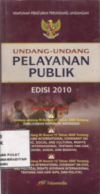 Undang-Undang Pelayanan Publik