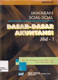 Jawaban Soal - Soal
Dasar - Dasar Akuntansi Jilid 1