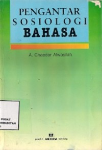 Pengantar Sosiologi Bahasa