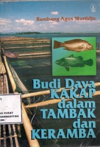 Budi Daya Kakap Dalam Tambak Dan Keramba