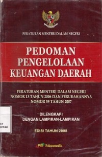 Pedoman Pengelolaan Keuangan Daerah